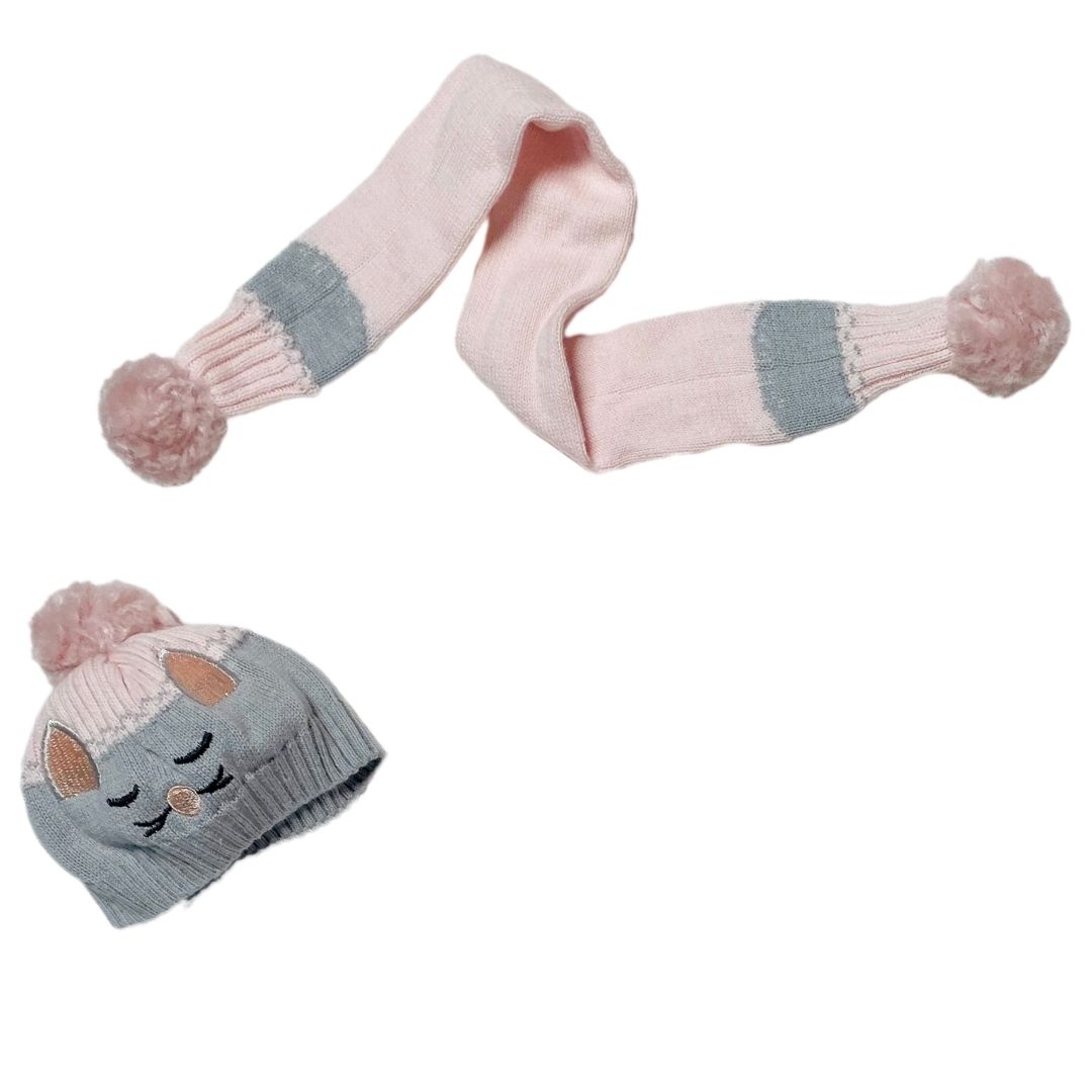 Cat's Meow Hat & Scarf